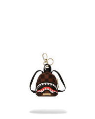 SAWTOOTH SHARKS IN PARIS BACKPACK KEYCHAIN