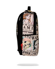 ONE PIECE WANTED SHARK POSTERS BACKPACK