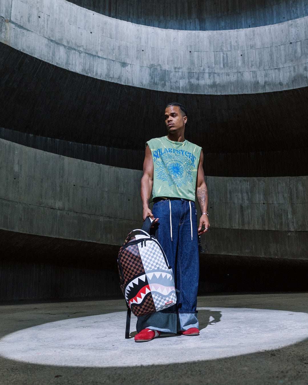 SHARKS IN PARIS CHERRY BLADE BACKPACK