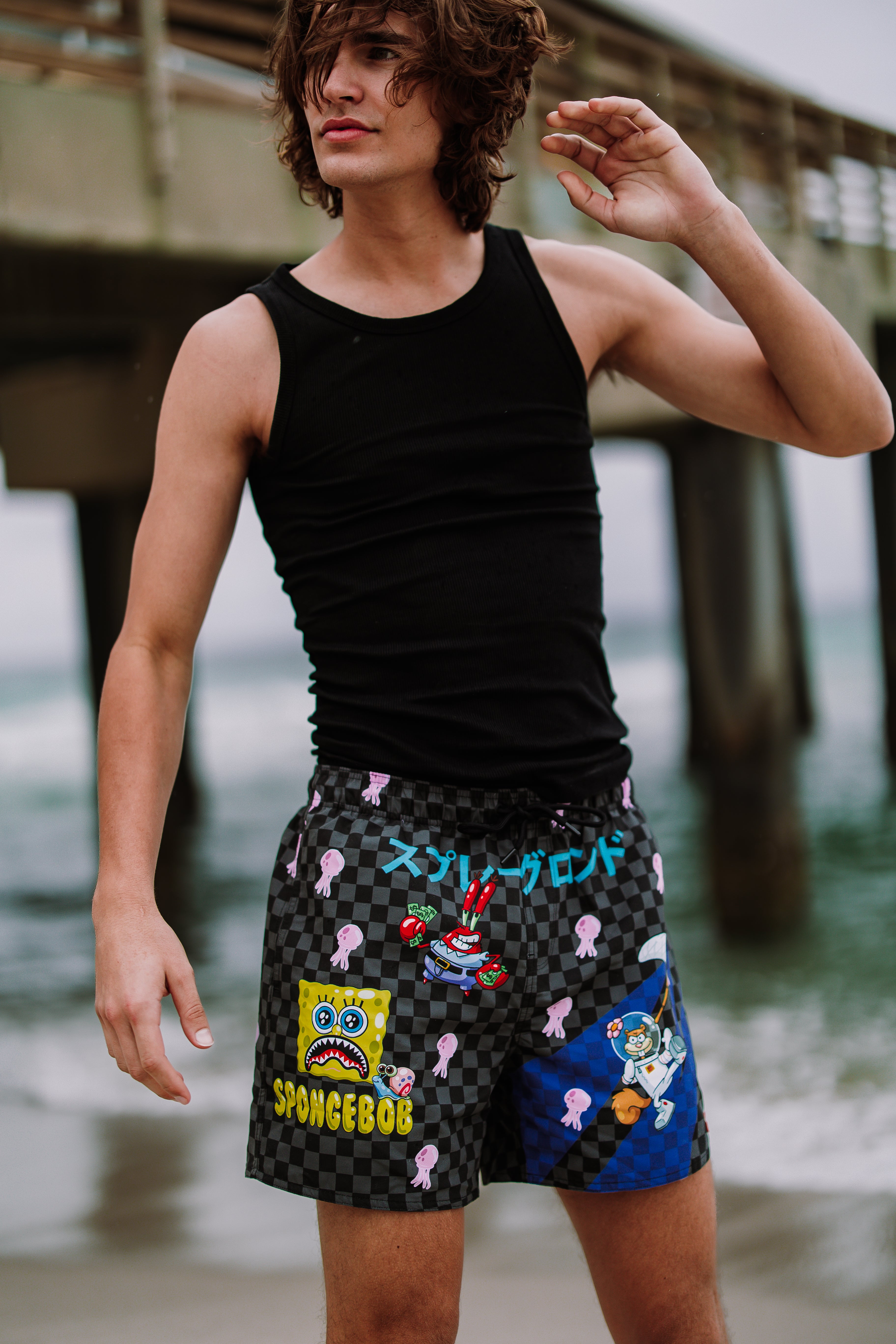 SPONGEBOB TOKYO BUBBLE SWIM SHORTS