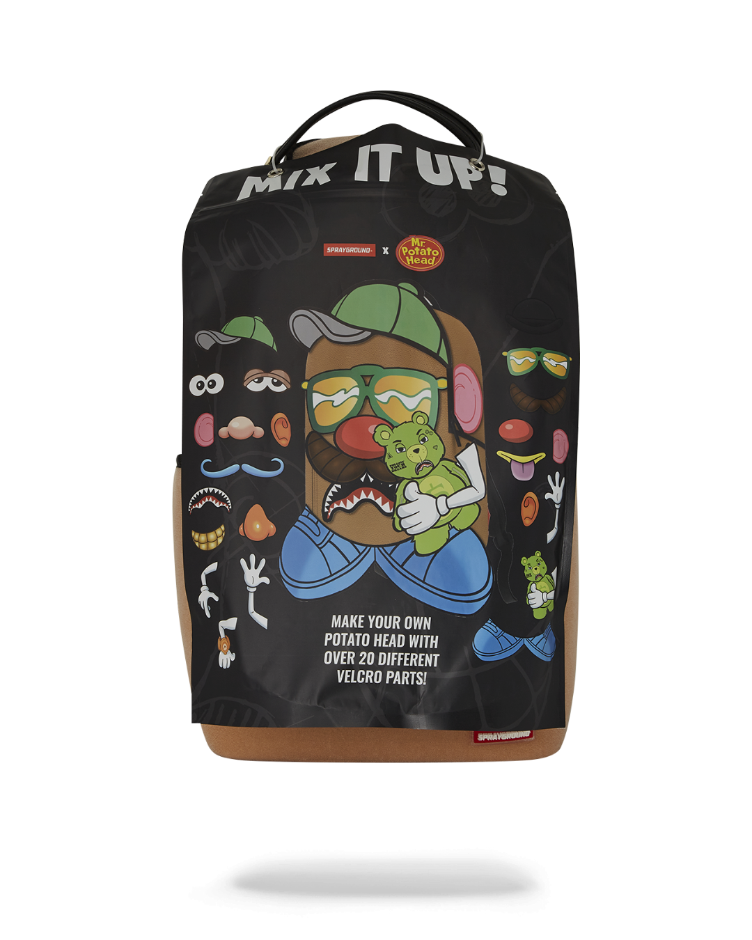 MR. POTATO HEAD VELCRO PATCH MIX-IT-UP DLXSV BACKPACK