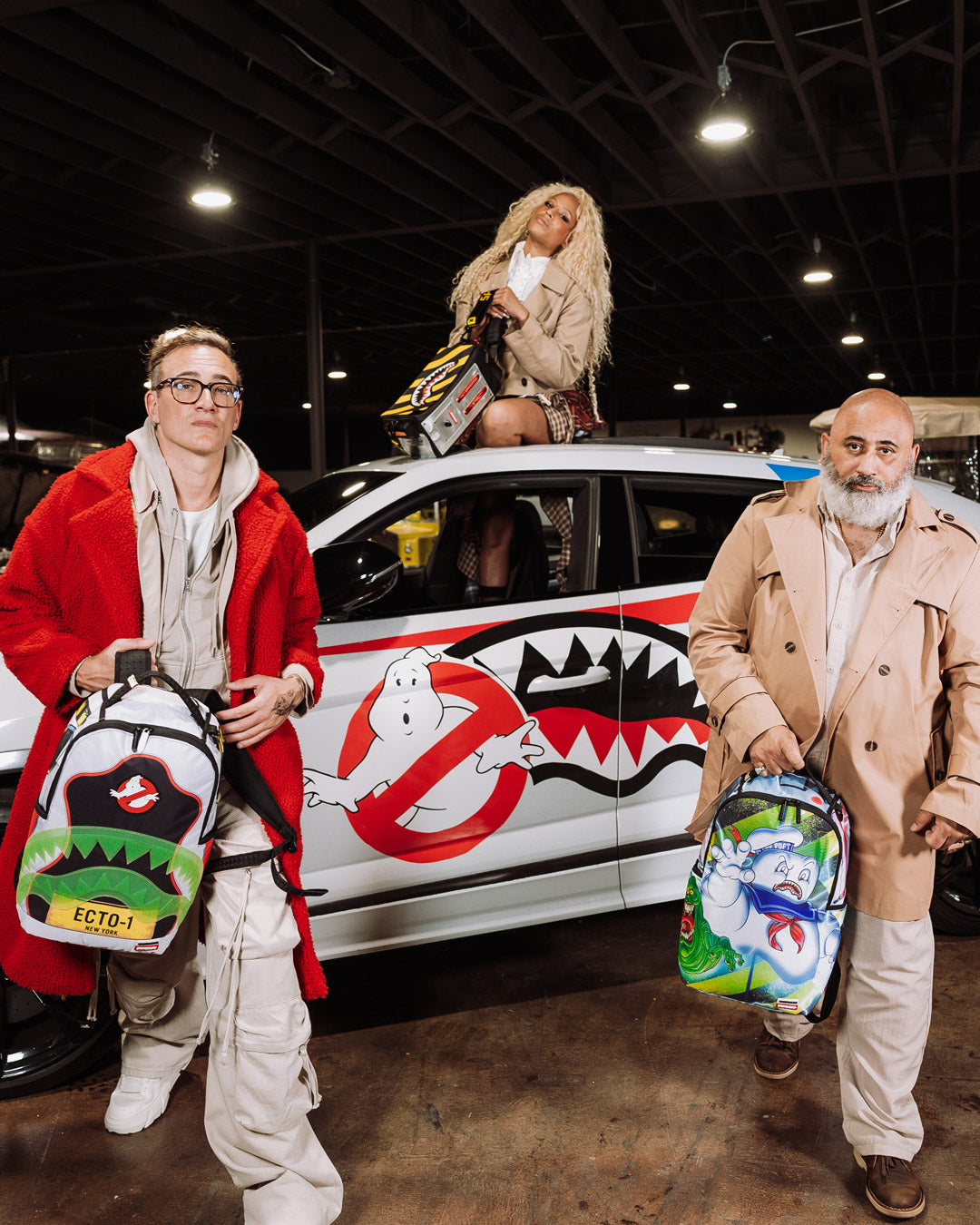 GHOSTBUSTERS ECTO-SHARK BACKPACK
