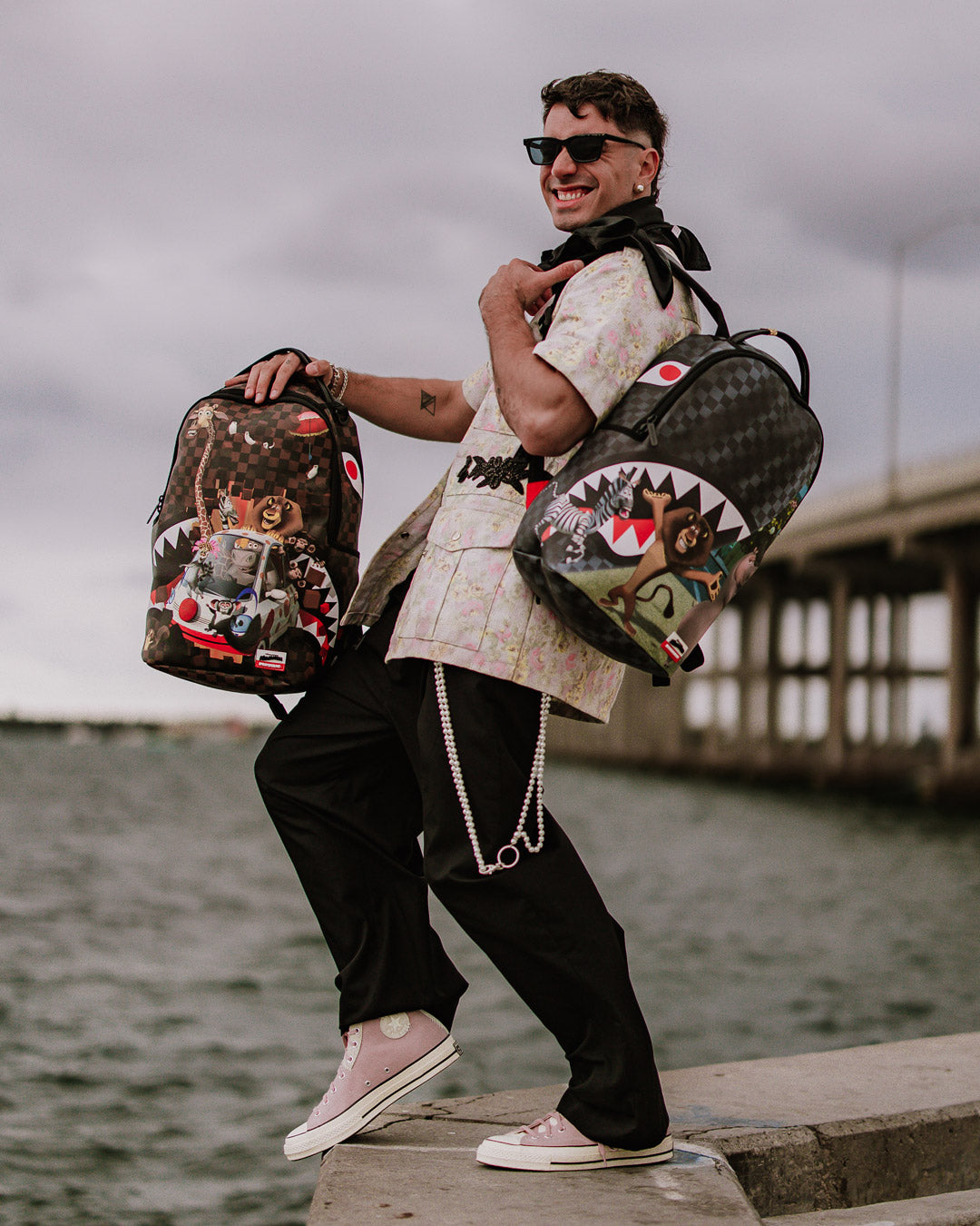 MADAGASCAR ROLLIN THRU DLXSV BACKPACK