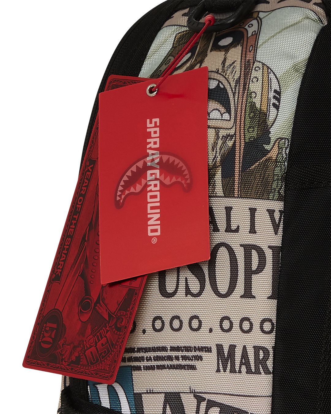 ONE PIECE WANTED SHARK POSTERS BACKPACK