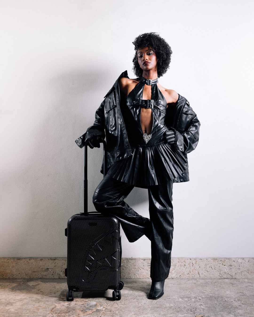 NIGHTFALL SHARKITECTURE CARRY-ON LUGGAGE
