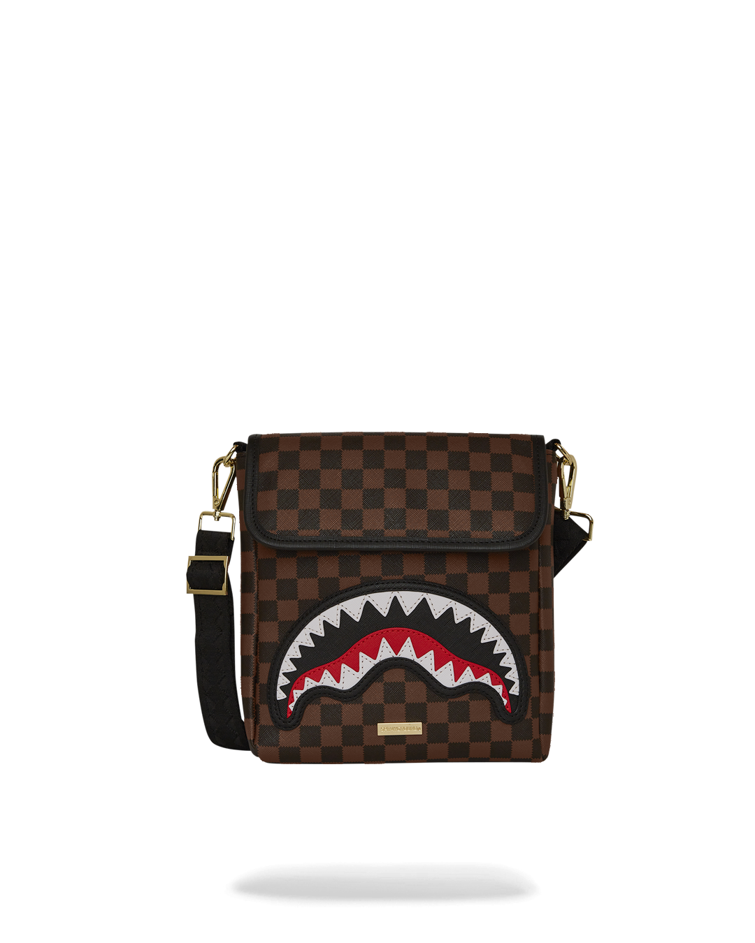 SAWTOOTH SHARKS IN PARIS MESSENGER SLING