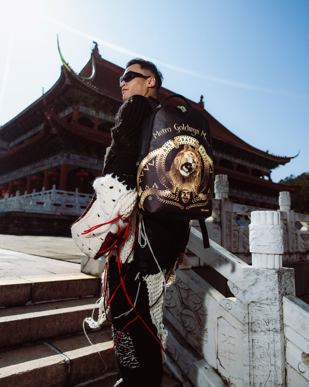 MGM OPENER SHARK LION COLLAB BACKPACK