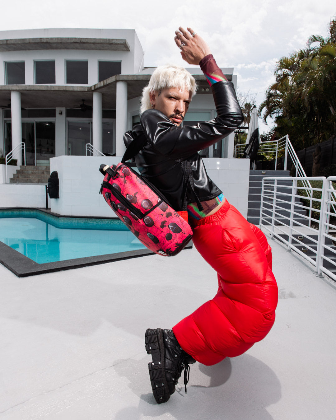 SQUID GAME COLLAB FRONT MAN CREW BACKPACK
