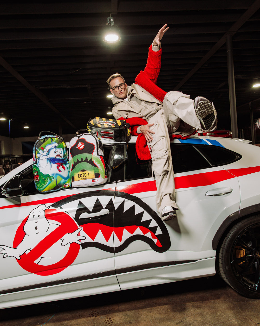 GHOSTBUSTERS ECTO-SHARK BACKPACK