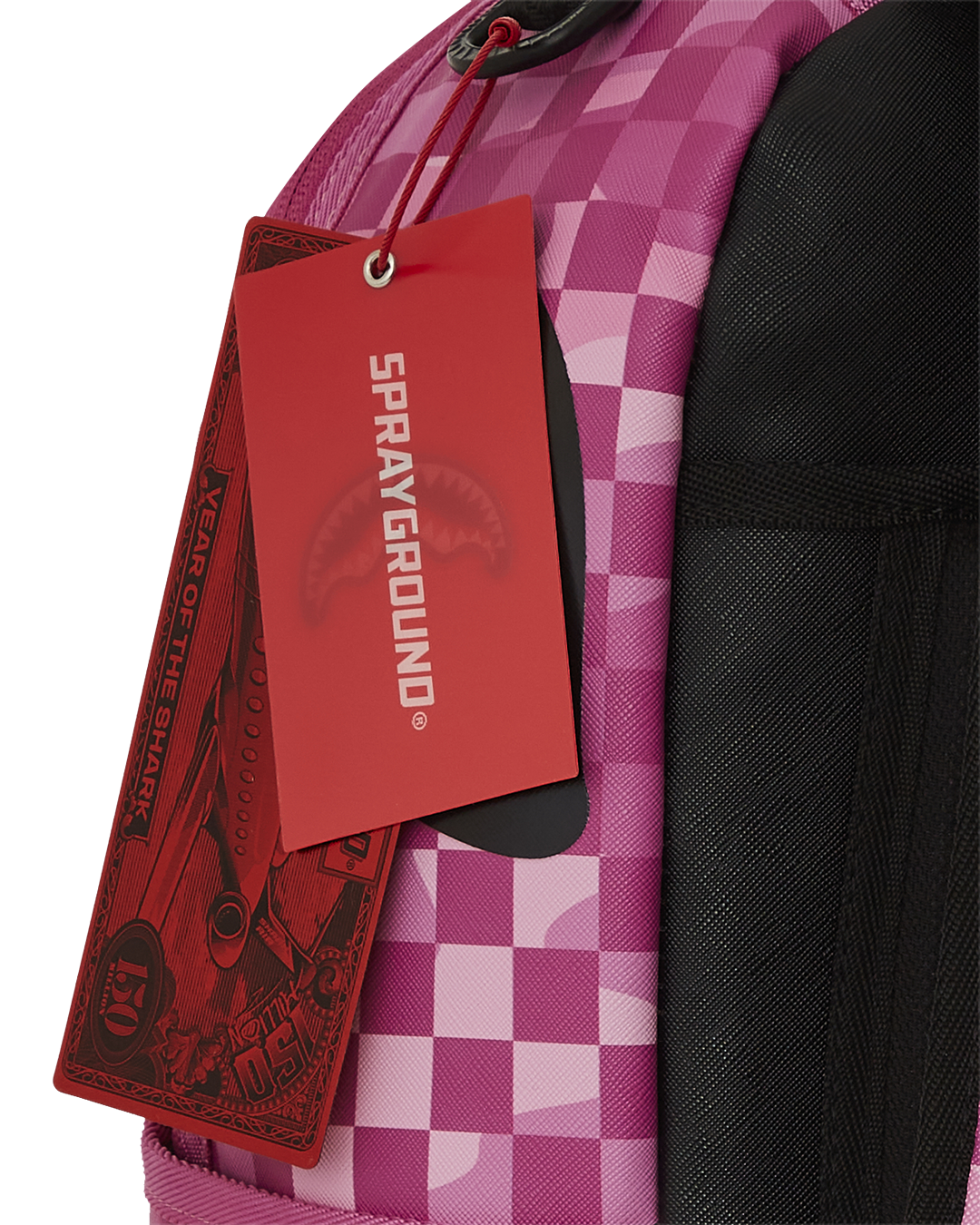 PINK CAMOCHECK BACKPACK