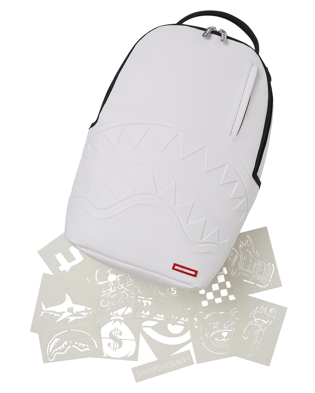 GRAFFITI ARTIST - DESIGN YOUR OWN BACKPACK - 9 STENCILS INCLUDED