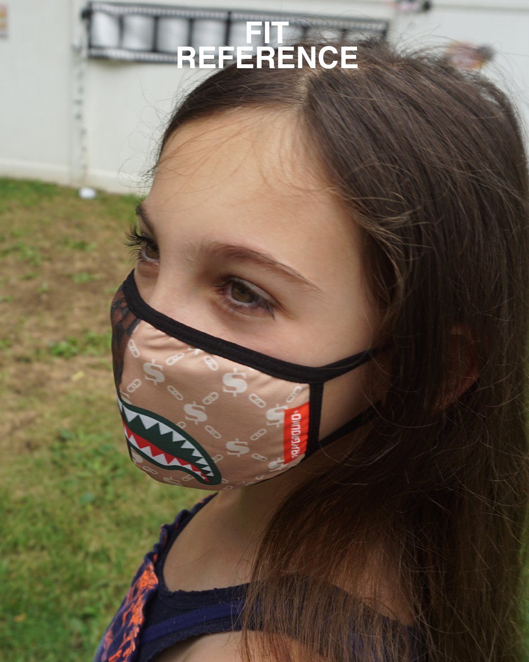 KIDS FORM FITTING MASK: COLOR DRIP